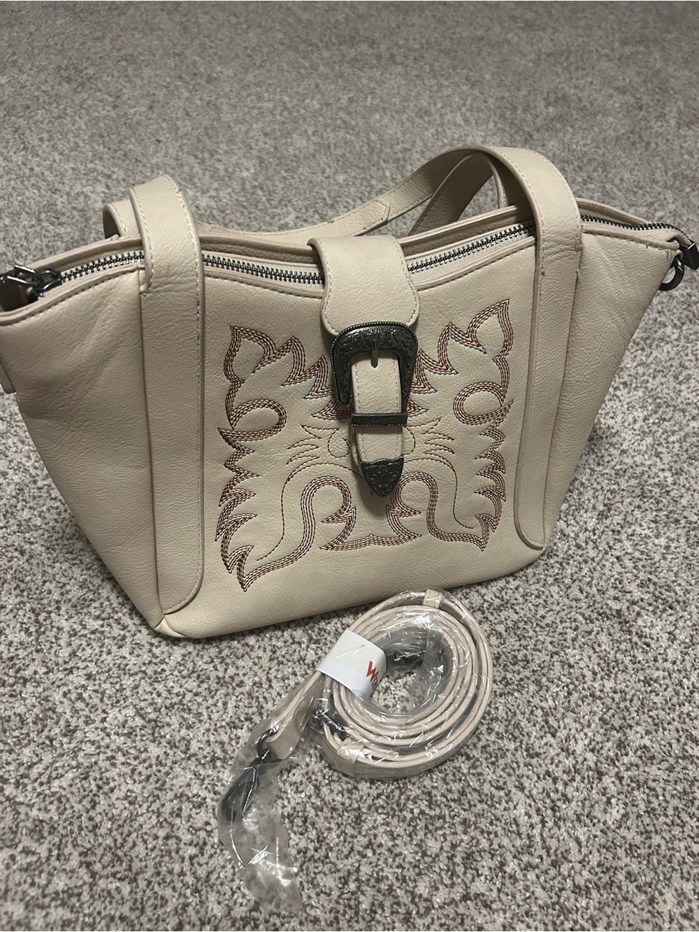 Wrangler Cream Western Purse